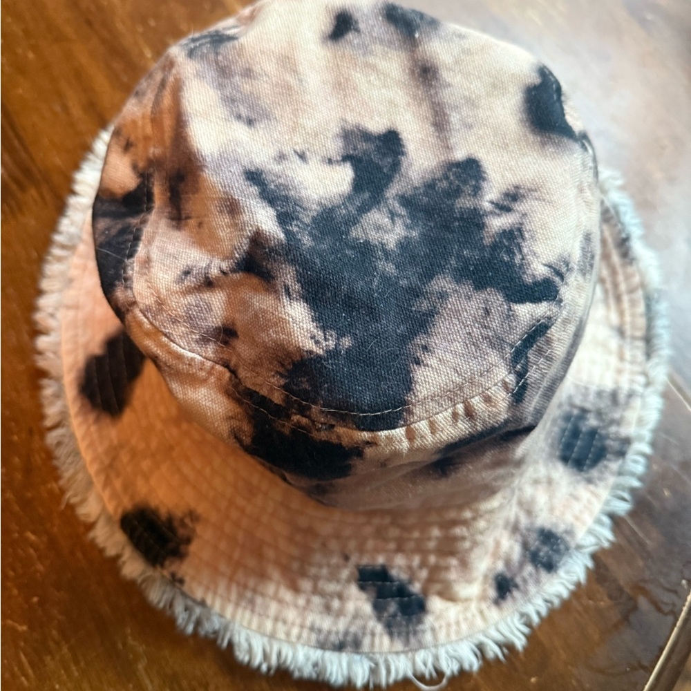 Sonoma Kids Tie-Dye Bucket Hat - Black and Tan